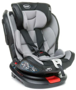 4Baby Roto-Fix Red 360º 0-36 Kg Isofix Autostoel -Kinderwagenserie Winkel 4baby roto fix 360 0 36 kg isofix autostoel 1 1 3