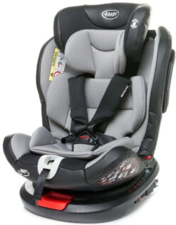 4Baby Roto-Fix Light Grey 360º 0-36 Kg Isofix Autostoel -Kinderwagenserie Winkel 4baby roto fix 360 0 36 kg isofix autostoel 6 3