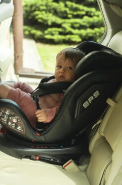 4Baby Roto-Fix Light Grey 360º 0-36 Kg Isofix Autostoel -Kinderwagenserie Winkel 4baby roto 15 3
