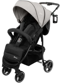 Babygo Basket Grey Melange Wandelwagen Incl. Autostoel 64012 -Kinderwagenserie Winkel Babygo Basket Grey Melange Wandelwagen 6402 1