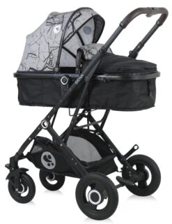 Lorelli Sena Grey Marble 3-in-1 Combi Kinderwagen Incl. Autostoel 1002161-2113 -Kinderwagenserie Winkel Lorelli Sena Grey Marble 3 in 1 Combi Kinderwagen incl. Autostoel 1002161 2113 3
