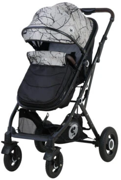 Lorelli Sena Grey Marble 3-in-1 Combi Kinderwagen Incl. Autostoel 1002161-2113 -Kinderwagenserie Winkel Lorelli Sena Grey Marble 3 in 1 Combi Kinderwagen incl. Autostoel 1002161 2113 4