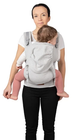 Momi Collet Grey Ergonomische Draagzak NOSI00003 -Kinderwagenserie Winkel Momi Collet Grey Ergonomische Draagzak NOSI00003 2