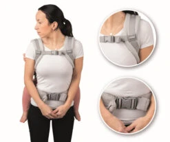 Momi Collet Grey Ergonomische Draagzak NOSI00003 -Kinderwagenserie Winkel Momi Collet Grey Ergonomische Draagzak NOSI00003 9