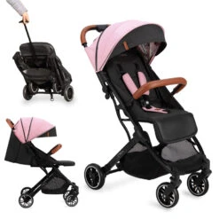 Momi Estelle Pink Wandelwagen WOSP00004 -Kinderwagenserie Winkel Momi Estelle Pink Wandelwagen WOSP00004 4