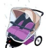 Babsana Universele Regenhoes Duo-rider TB-3435 -Kinderwagenserie Winkel Regenhoes Babsana Duo rider 4
