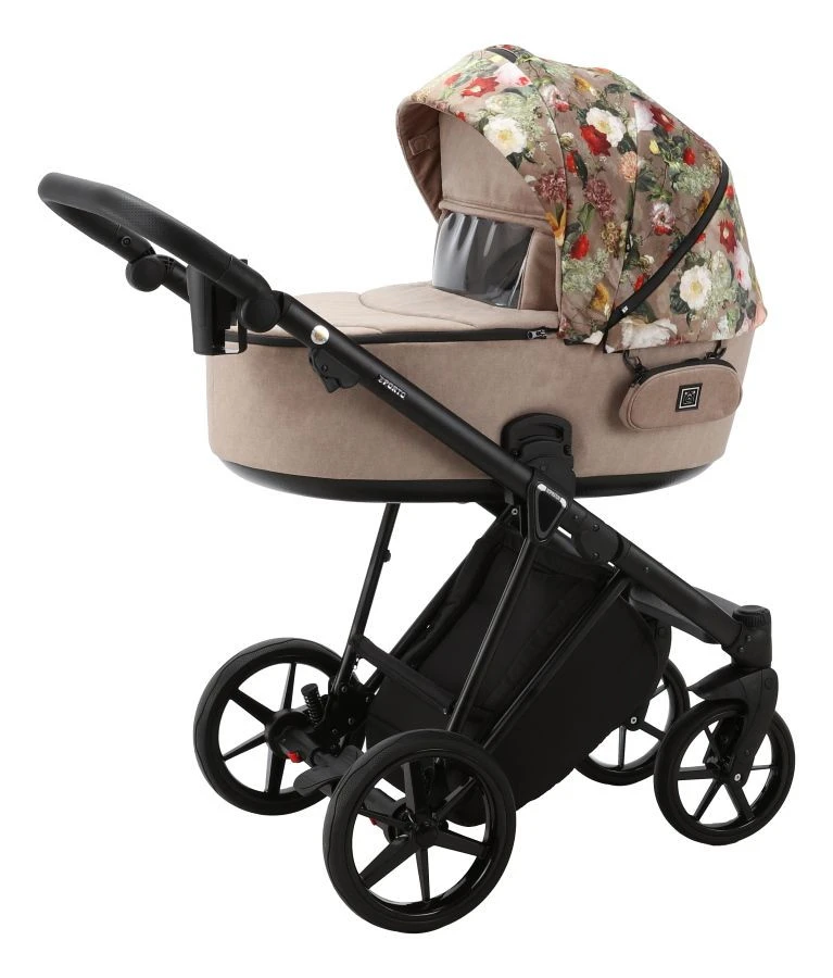 Adamex Porto Flowers Beige 2-in-1 Kinderwagen FL-5 - Afbeelding 5