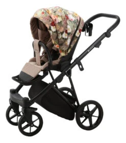 Adamex Porto Flowers Beige 2-in-1 Kinderwagen FL-5 -Kinderwagenserie Winkel adamex porto flowers beige 2 in 1 kinderwagen fl 5 8 1920x1920