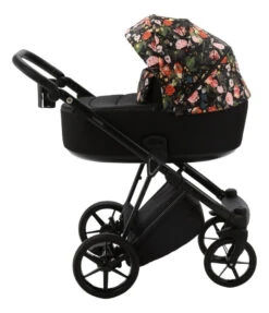 Adamex Porto Flowers Black 2-in-1 Kinderwagen FL-1 -Kinderwagenserie Winkel adamex porto flowers black 2 in 1 kinderwagen fl 1 6 1920x1920