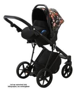 Adamex Porto Flowers Black 2-in-1 Kinderwagen FL-1 -Kinderwagenserie Winkel adamex porto flowers black 2 in 1 kinderwagen fl 1 9 1920x1920