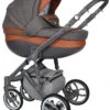 Baby Merc Faster 3 Grey/Brown Kinderwagen Incl. Autostoel FIII 100 -Kinderwagenserie Winkel baby merc faster 3 100
