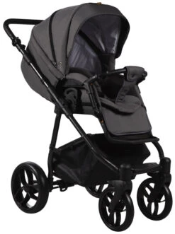 Baby Merc La Noche Grey 3-in-1 Kinderwagen Incl. Autostoel LN/06B -Kinderwagenserie Winkel baby merc la noche grey 3 in 1 kinderwagen incl. autostoel ln 06b 2