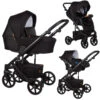 Baby Merc Mosca Black 3-in-1 Kinderwagen Incl. Autostoel MO/ML204/B -Kinderwagenserie Winkel baby merc mosca black 3 in 1 kinderwagen incl. autostoel 1