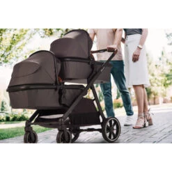 Babygo Duo Grey Tandem Kinderwagen 7801 -Kinderwagenserie Winkel babygo duo grey tandem kinderwagen 7801 14 1