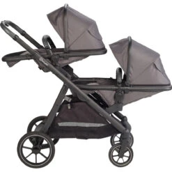 Babygo Duo Mega Grey Tandem Kinderwagen Incl. 2 Autostoelen 78001 -Kinderwagenserie Winkel babygo duo grey tandem kinderwagen 7801 5