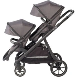 Babygo Duo Grey Tandem Kinderwagen 7801 -Kinderwagenserie Winkel babygo duo grey tandem kinderwagen 7801 7 1