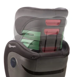 Babygo Safechild Black I-Size Autostoel 15-36 Kg 3855 -Kinderwagenserie Winkel babygo safechild black i size autostoel 15 36 kg 3855 4