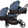 Babygo Twinner Blue Tandem Duowagen Incl. 2 Autostoelen -Kinderwagenserie Winkel babygo twinner blue tandem duowagen 7502 3 1