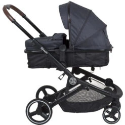 Babygo Twinner Grey Tandem Duowagen Incl. 2 Autostoelen -Kinderwagenserie Winkel babygo twinner tandem duowagen 18 2 1