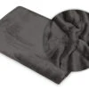 Babymatex BoNo Fleece Donkergrijs 75x100 Cm Wiegdeken TB0208_44 -Kinderwagenserie Winkel babymatex bono 100x150 cm donkergrijs ledikantdeken to0101 44 2 1