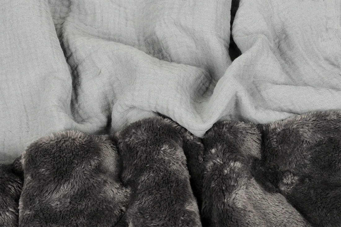 Babymatex Muslin Koala Dark Grey 95x95 Cm Wikkeldeken Voor Autostoel TB0444_03 - Afbeelding 5