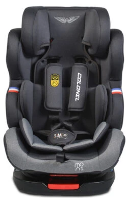 Cangaroo Colonel Dark Grey SPS Isofix 0-36 Kg Autostoel 0212 -Kinderwagenserie Winkel cangaroo colonel light grey 0 36 kg autostoel 0205 10 1