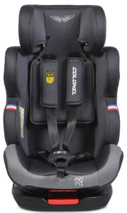 Cangaroo Colonel Black SPS Isofix 0-36 Kg Autostoel 0229 -Kinderwagenserie Winkel cangaroo colonel light grey 0 36 kg autostoel 0205 12 2