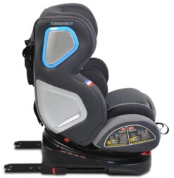 Cangaroo Colonel Dark Grey SPS Isofix 0-36 Kg Autostoel 0212 -Kinderwagenserie Winkel cangaroo colonel light grey 0 36 kg autostoel 0205 6 1