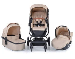 Cangaroo Ellada Beige 3-in-1 Combi Kinderwagen Incl. Autostoel -Kinderwagenserie Winkel cangaroo ellada beige 3 in 1 kinderwagen incl. autostoel 18