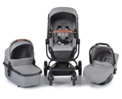 Cangaroo Ellada Grey 3-in-1 Combi Kinderwagen Incl. Autostoel -Kinderwagenserie Winkel cangaroo ellada grey 3 in 1 kinderwagen incl. autostoel 17