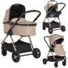 Cangaroo Empire Beige 3-in-1 Kinderwagen Incl. Autostoel -Kinderwagenserie Winkel cangaroo empire beige 3 in 1 kinderwagen incl. autostoel 1