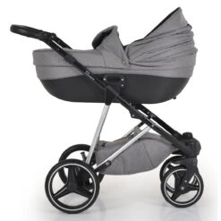 Cangaroo Florence Grey 3-in-1 Kinderwagen Incl. Autostoel 109996 -Kinderwagenserie Winkel cangaroo florence grey 3 in 1 kinderwagen incl. autostoel 109996 3