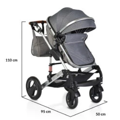 Cangaroo Gala Premium Panther 3-in-1 Combi Kinderwagen Incl. Autostoel -Kinderwagenserie Winkel cangaroo gala premium panther 2