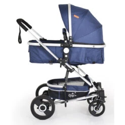 Cangaroo Gigi Denim 3-in-1 Combi Kinderwagen Incl. Autostoel -Kinderwagenserie Winkel cangaroo gigi denim 3 in 1 combi kinderwagen 2