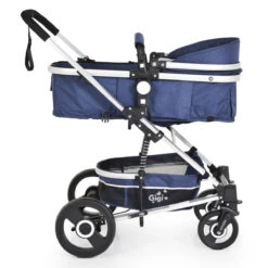 Cangaroo Gigi Denim 3-in-1 Combi Kinderwagen Incl. Autostoel -Kinderwagenserie Winkel cangaroo gigi denim 3 in 1 combi kinderwagen 4