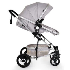 Cangaroo Gigi Light Grey 3-in-1 Combi Kinderwagen Incl. Autostoel -Kinderwagenserie Winkel cangaroo gigi light grey 3 in 1 combi kinderwagen 11