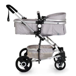 Cangaroo Gigi Light Grey 3-in-1 Combi Kinderwagen Incl. Autostoel -Kinderwagenserie Winkel cangaroo gigi light grey 3 in 1 combi kinderwagen 4