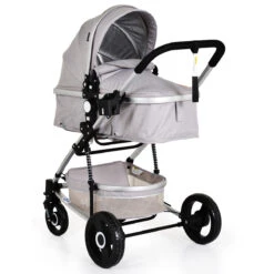 Cangaroo Gigi Light Grey 3-in-1 Combi Kinderwagen Incl. Autostoel -Kinderwagenserie Winkel cangaroo gigi light grey 3 in 1 combi kinderwagen 5