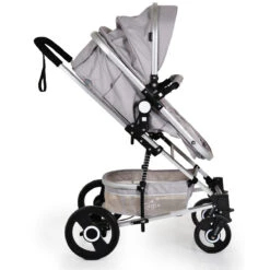 Cangaroo Gigi Light Grey 3-in-1 Combi Kinderwagen Incl. Autostoel -Kinderwagenserie Winkel cangaroo gigi light grey 3 in 1 combi kinderwagen 9