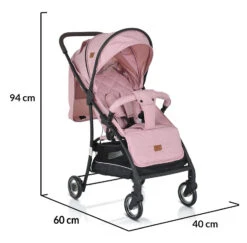 Cangaroo London Pink Wandelwagen 5727 -Kinderwagenserie Winkel cangaroo london pink wandelwagen 5727 12