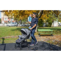 Cangaroo London Grey Wandelwagen 5581 -Kinderwagenserie Winkel cangaroo london wandelwagen sfeer1