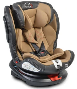 Cangaroo Motion Beige Isofix 360° Autostoel 0-36 Kg 107492 -Kinderwagenserie Winkel cangaroo motion beige isofix 360 autostoel 0 36 kg 1