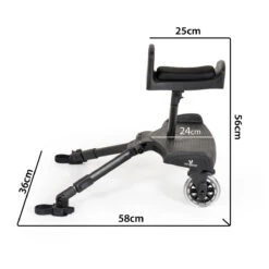 Cangaroo Move On Meerijdplankje Met Zitje 109554 -Kinderwagenserie Winkel cangaroo move on meerijdplankje met zitje 109554 .9