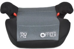 Cangaroo Officer Dark Grey Isofix Booster 22-36 Kg 0458 -Kinderwagenserie Winkel cangaroo officer dark grey isofix booster 22 36 kg 0458 3