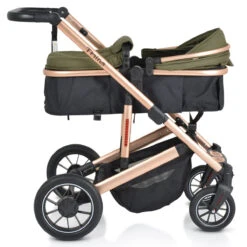 Cangaroo Thira Green 3-in-1 Combi Kinderwagen Incl. Autostoel -Kinderwagenserie Winkel cangaroo thira green 3 in 1 combi kinderwagen 3