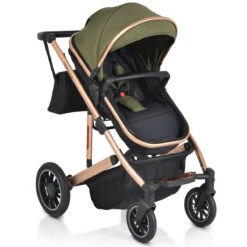 Cangaroo Thira Green 3-in-1 Combi Kinderwagen Incl. Autostoel -Kinderwagenserie Winkel cangaroo thira green 3 in 1 combi kinderwagen 8