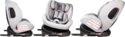 Ding Cruz Light Grey 360° Isofix Autostoel 0-36kg DI-101921 -Kinderwagenserie Winkel di 101921 ding cruz light grey 360