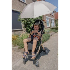 Ding Zand UV Buggy Parasol DI-252426 -Kinderwagenserie Winkel di 252426 8720663931894 baby stroller umbrella sand 02