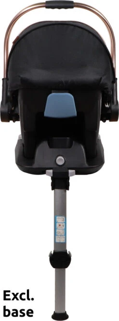 Ding Amigo Black/Rose 0-13kg Autostoel DI-191709 -Kinderwagenserie Winkel ding amigo rosegoud autostoel 5 2