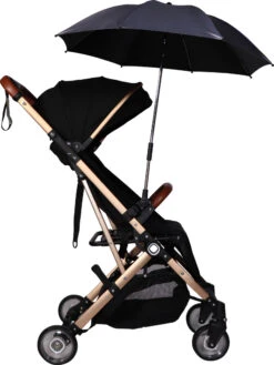 Ding Donkergrijs UV Buggy Parasol DI-252427 -Kinderwagenserie Winkel ding donkergrijs uv buggy parasol di 252427 3 1